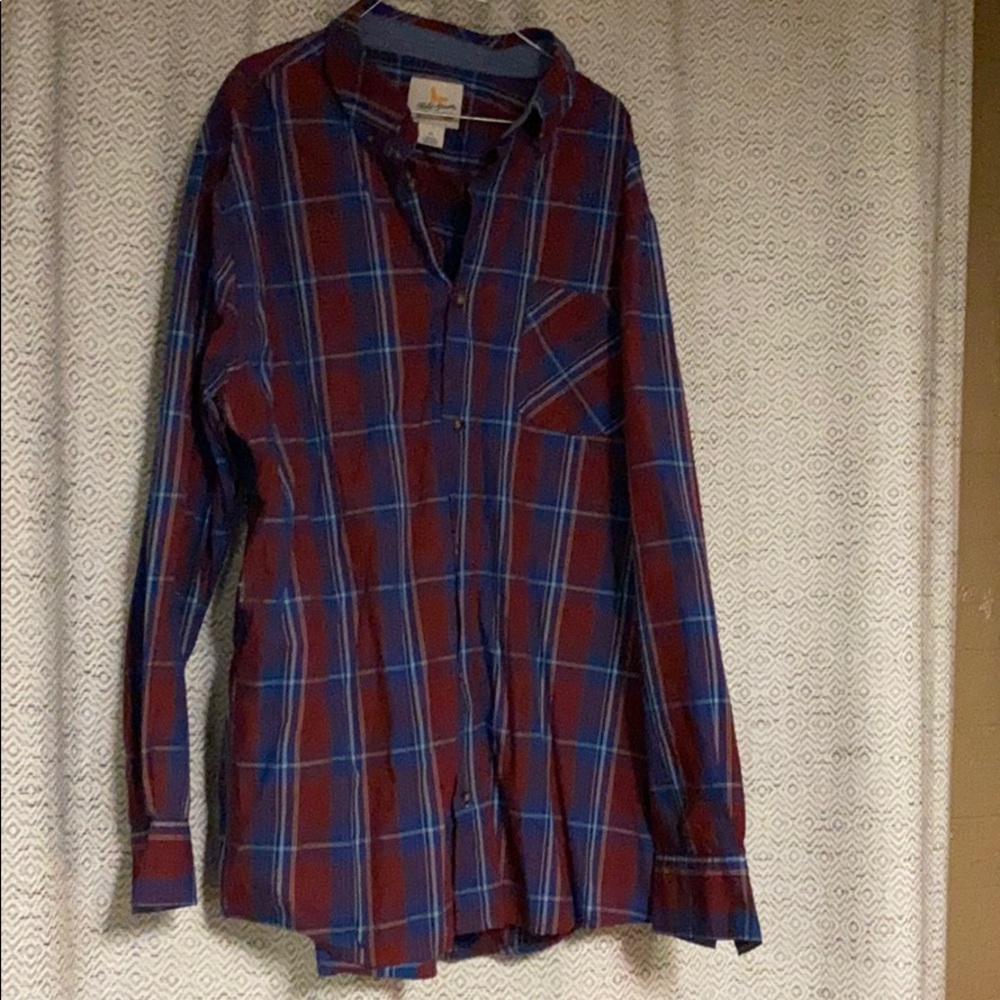 Plaid dress shirt
